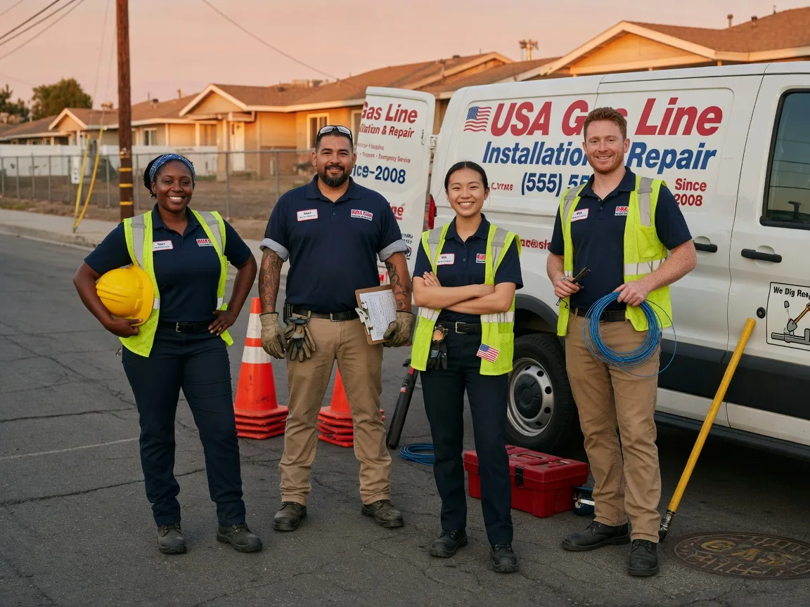 Gas Line Installation company in Revelo, KY